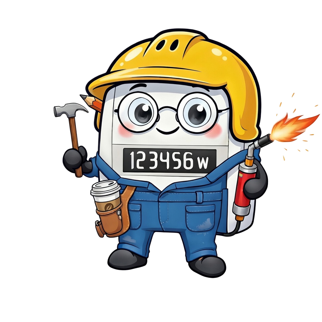 Meterchen arbeitet unter Hochspannung